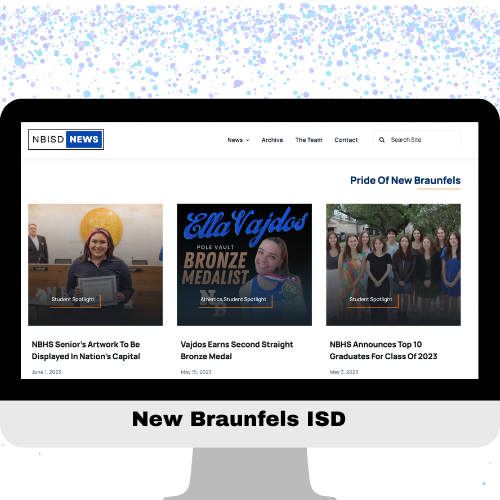 New Braunfels ISD website